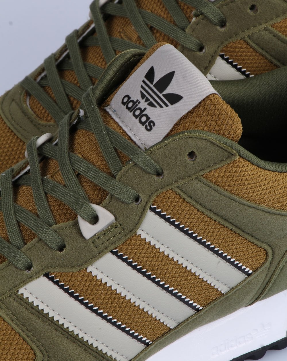 Adidas Zx 700 Trainers Wild Moss/Sesame - Image 4