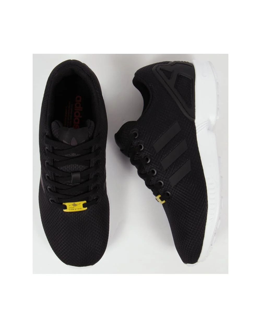 Adidas Zx Flux Trainers Black/Black - Image 2