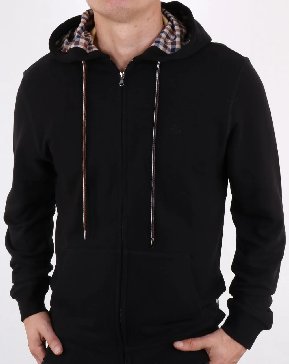 Aquascutum Arlo Sweat Hoodie Black