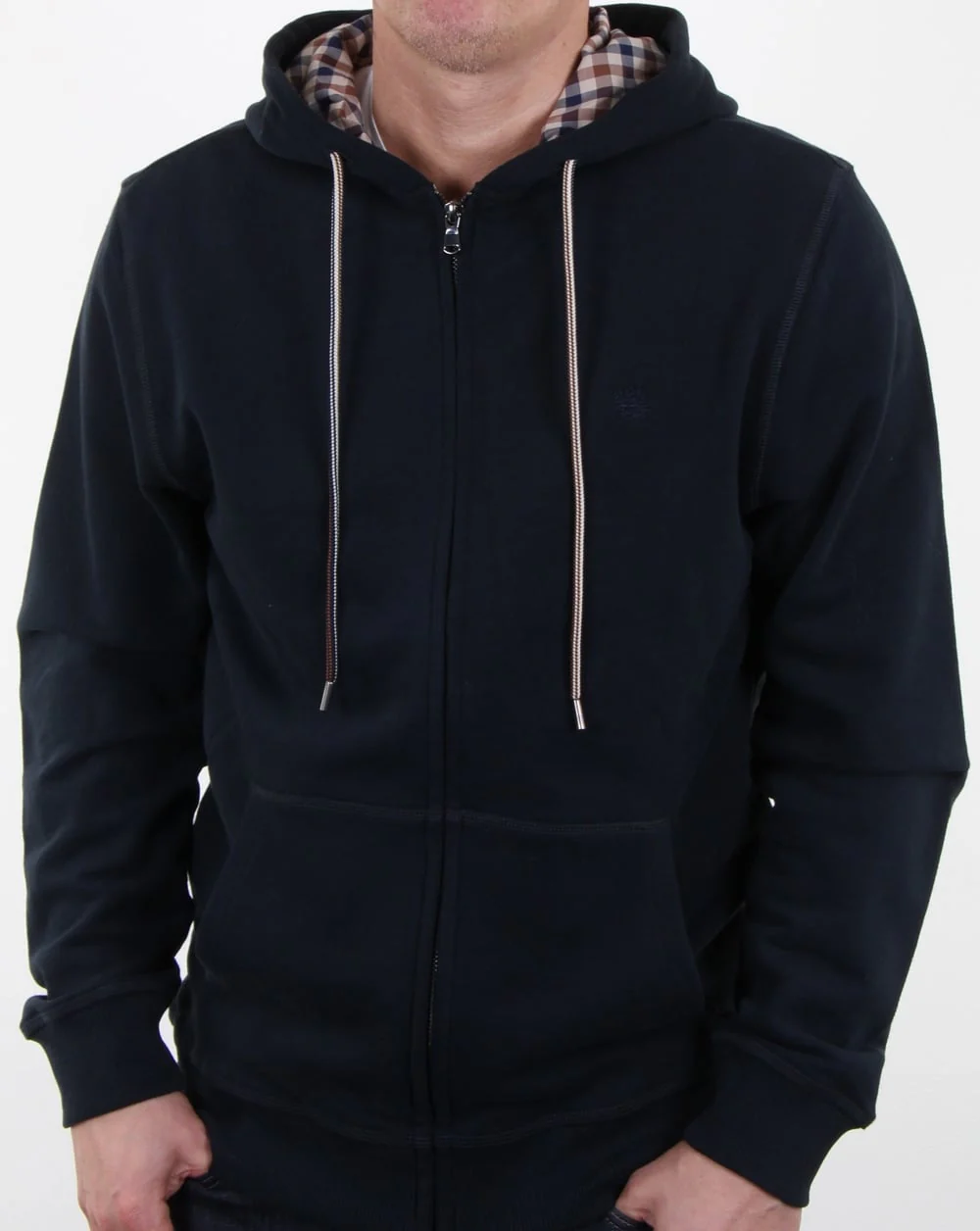 Aquascutum Arlo Sweat Hoodie Navy