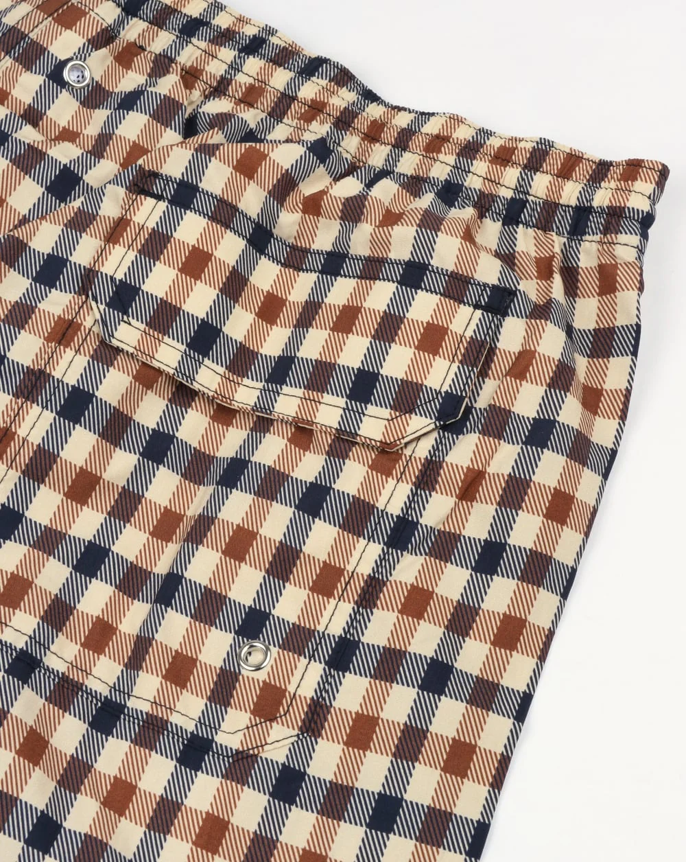 Aquascutum Carlton Check Swim Shorts - Image 4