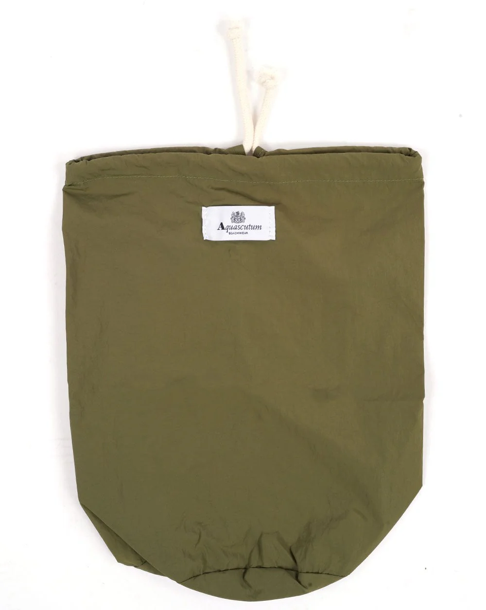 Aquascutum Check Pocket Swim Shorts Army Green - Image 3