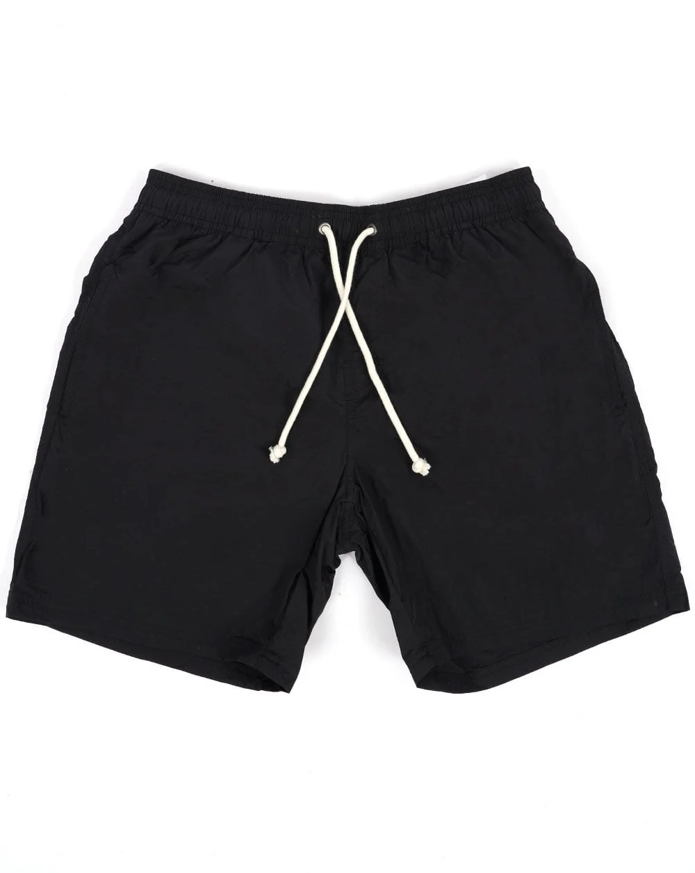 Aquascutum Check Pocket Swim Shorts Black - Image 2