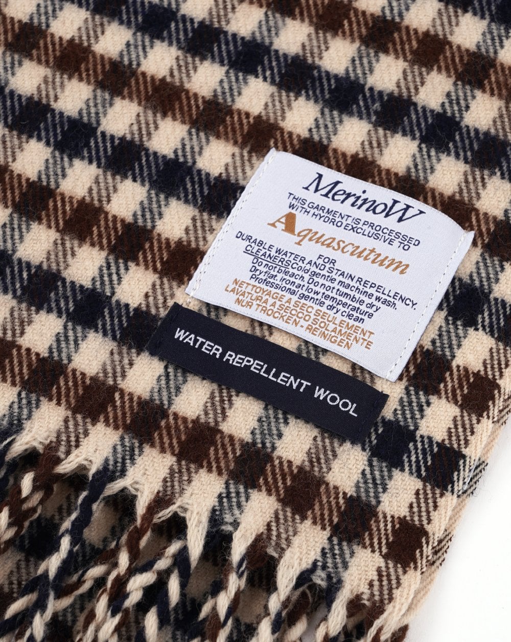 Aquascutum Check Scarf - Image 3