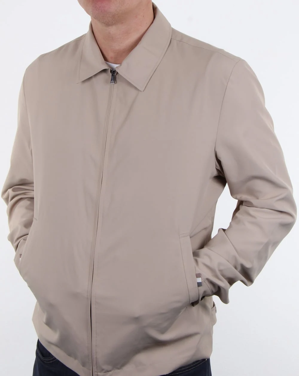 Aquascutum Cliff Nylon Harrington light camel - Image 2