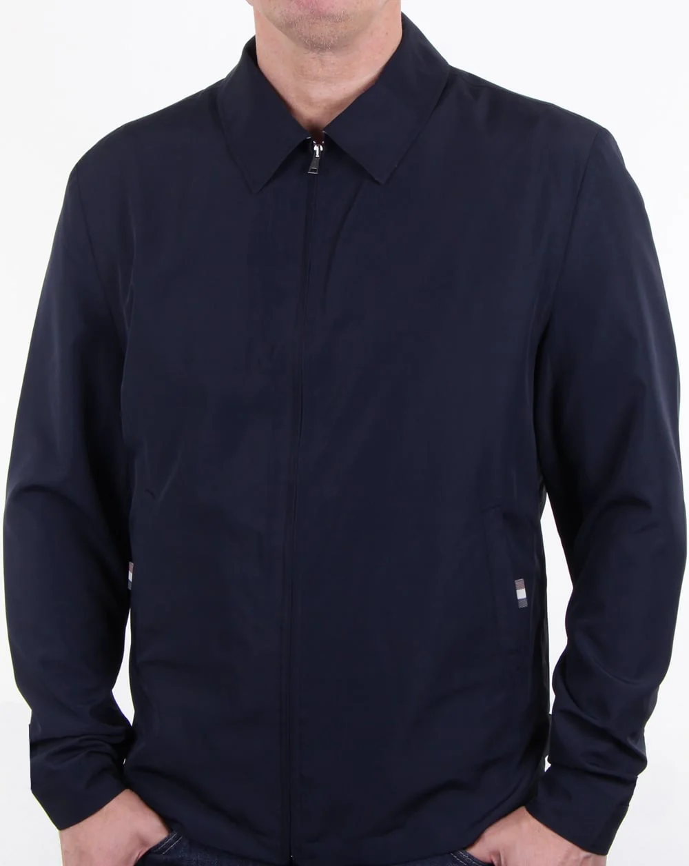 Aquascutum Cliff Nylon Harrington Navy - Image 2