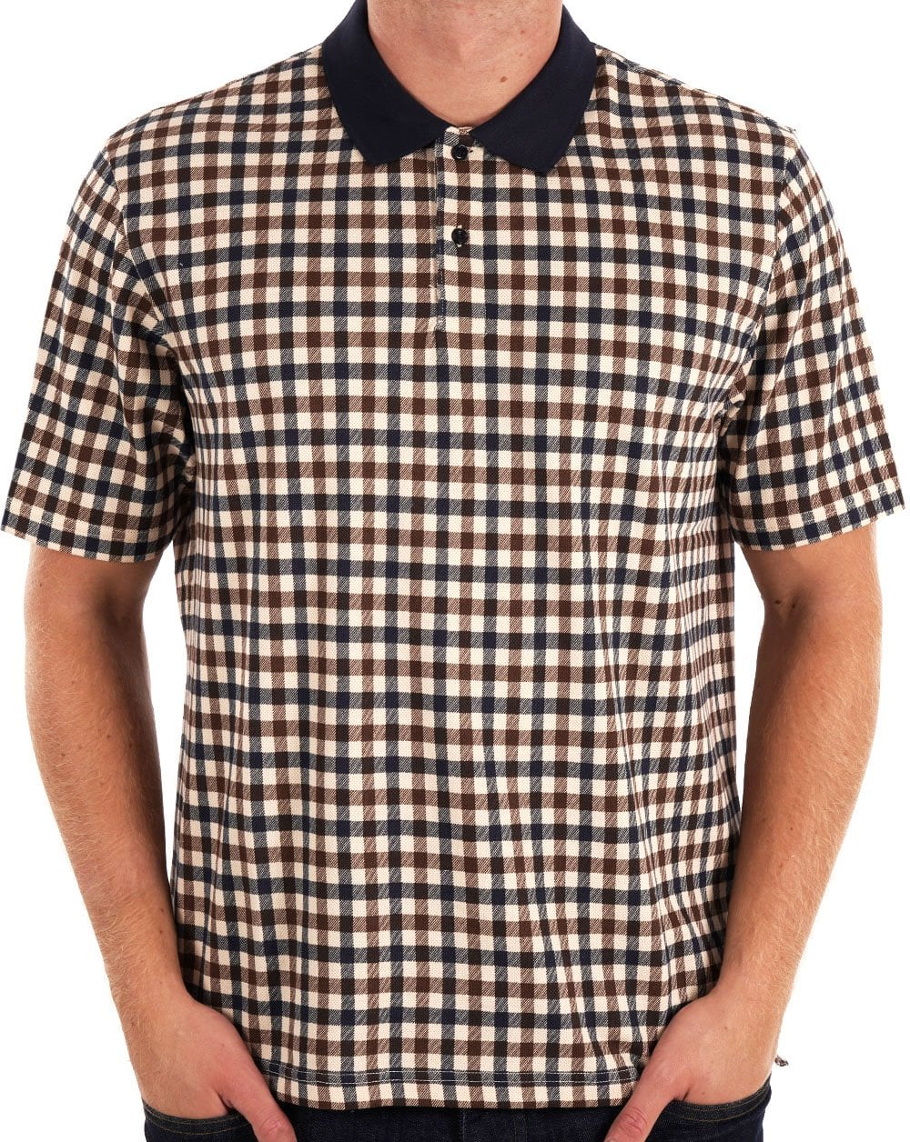 Aquascutum Club Check Polo Check