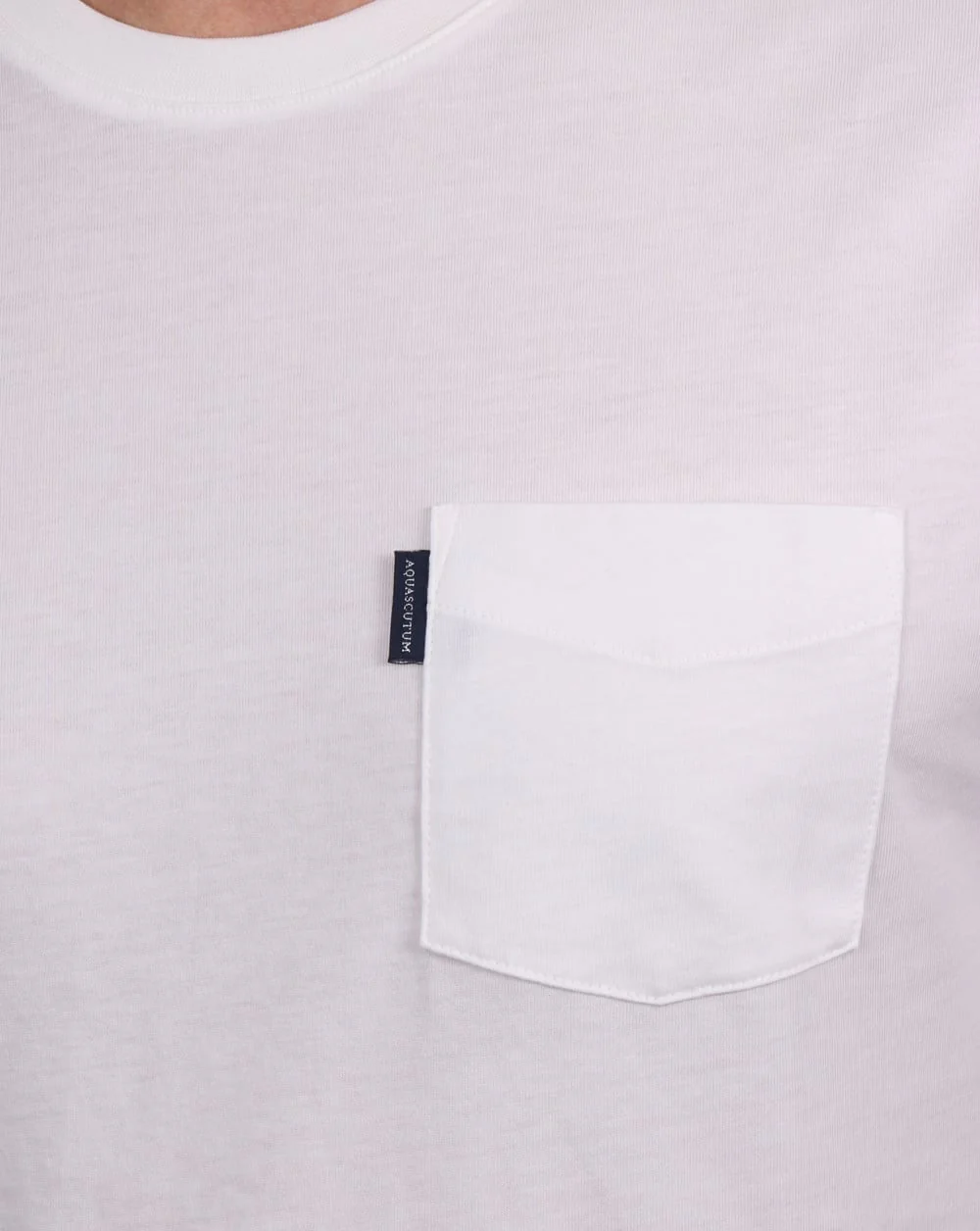 Aquascutum Cullen T Shirt Chalk - Image 2