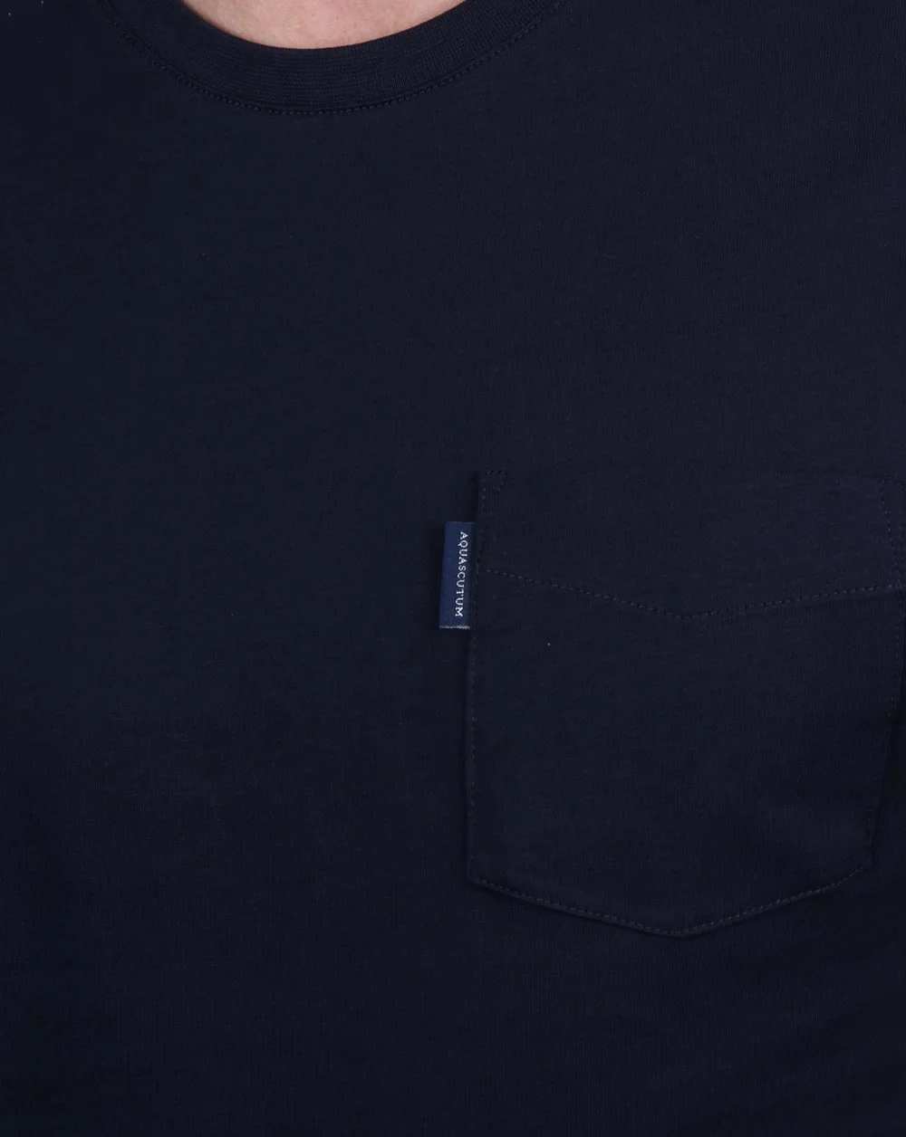Aquascutum Cullen T Shirt Navy - Image 2