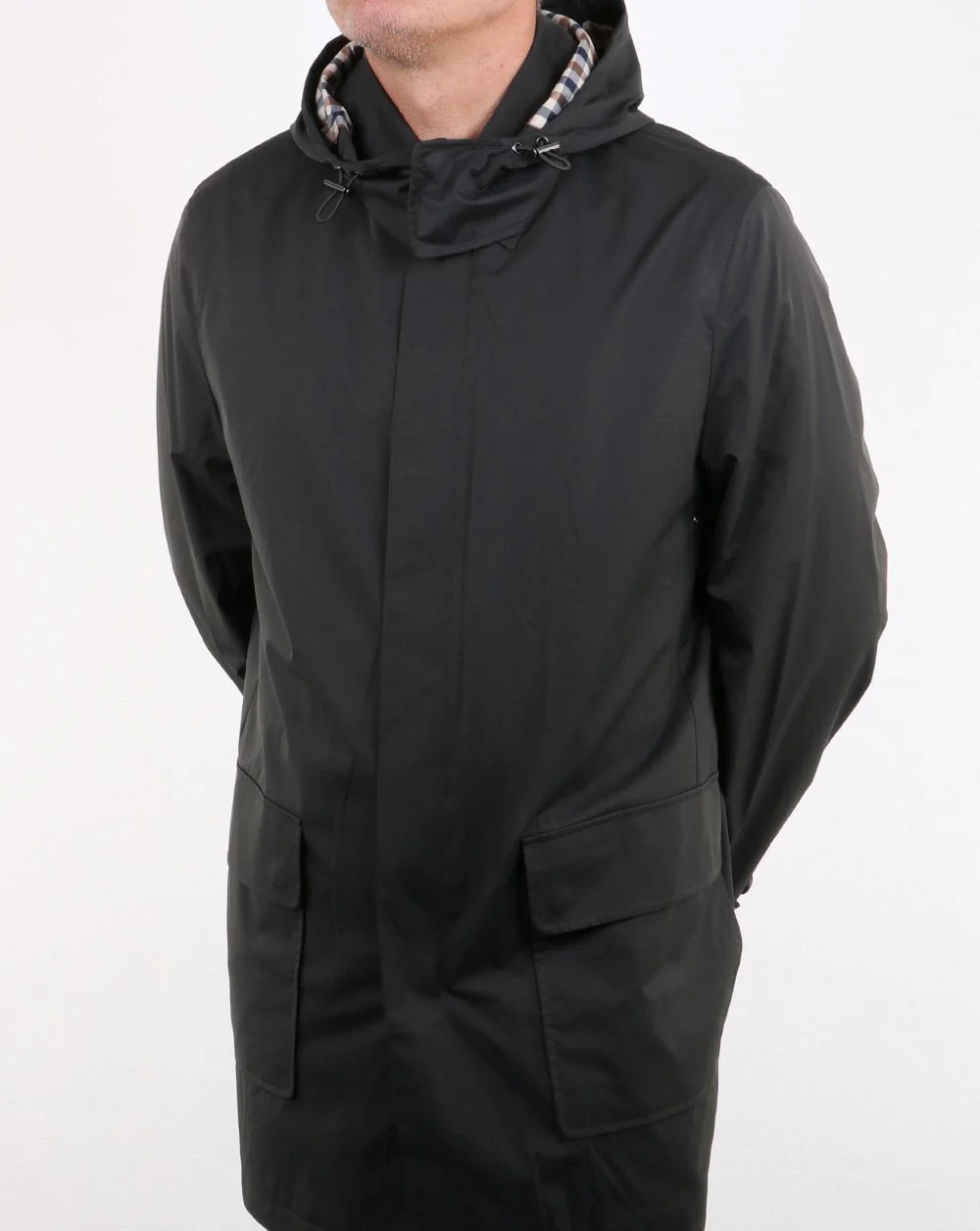 Aquascutum Dexter Hooded Parka Forest Green