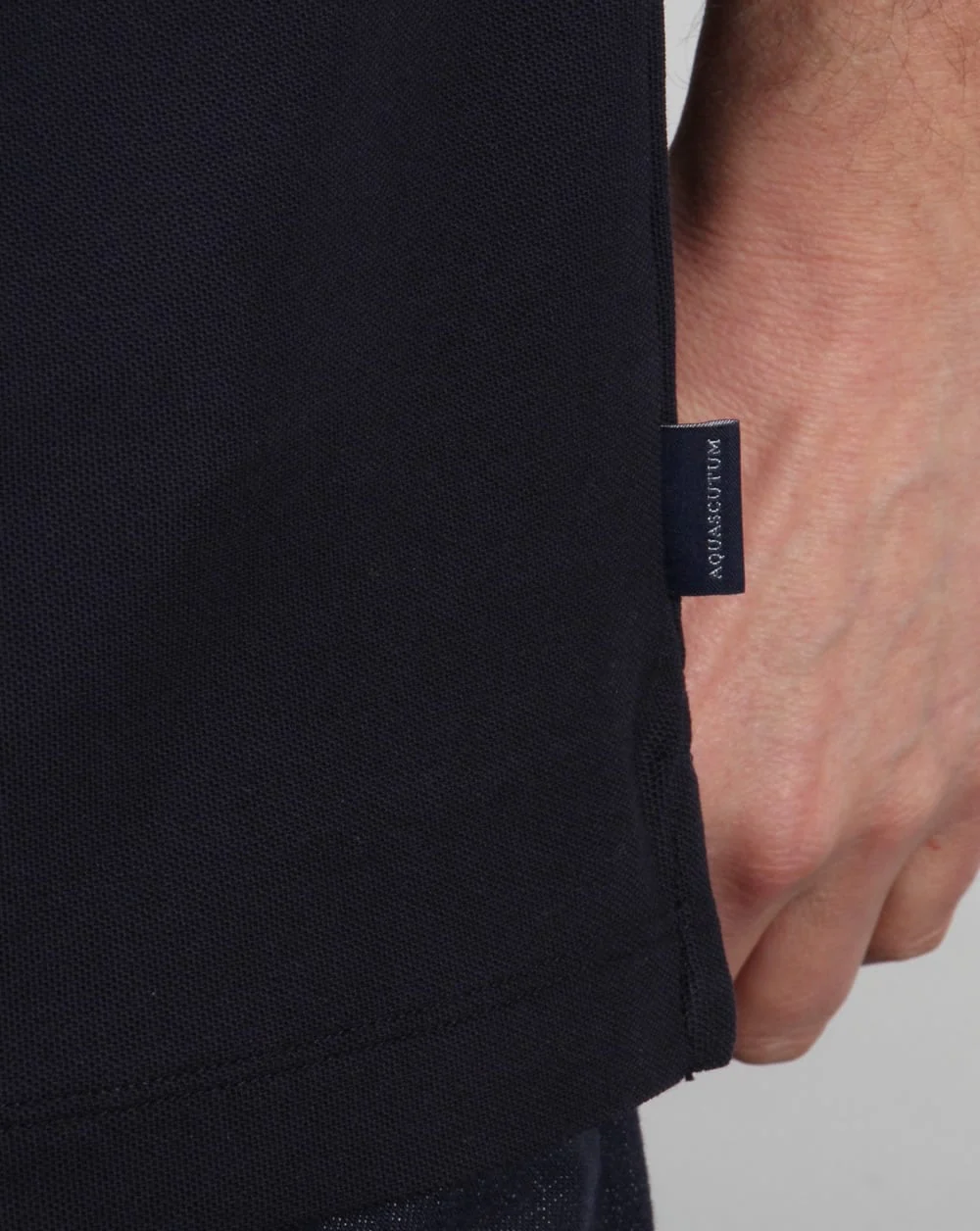 Aquascutum Hector Polo Shirt Navy - Image 3