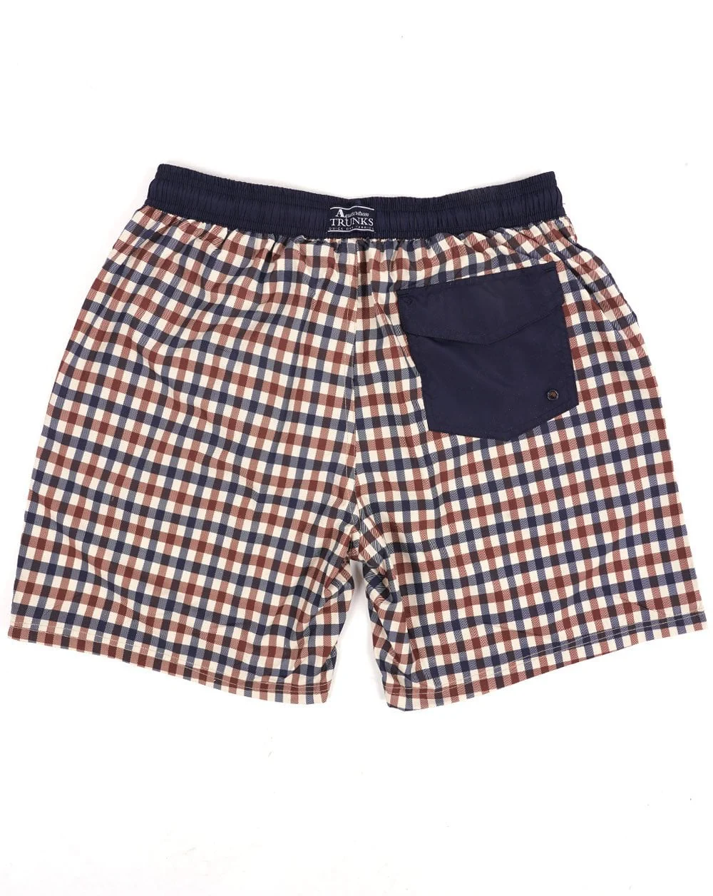 Aquascutum Iconic Check Swim Shorts - Image 2