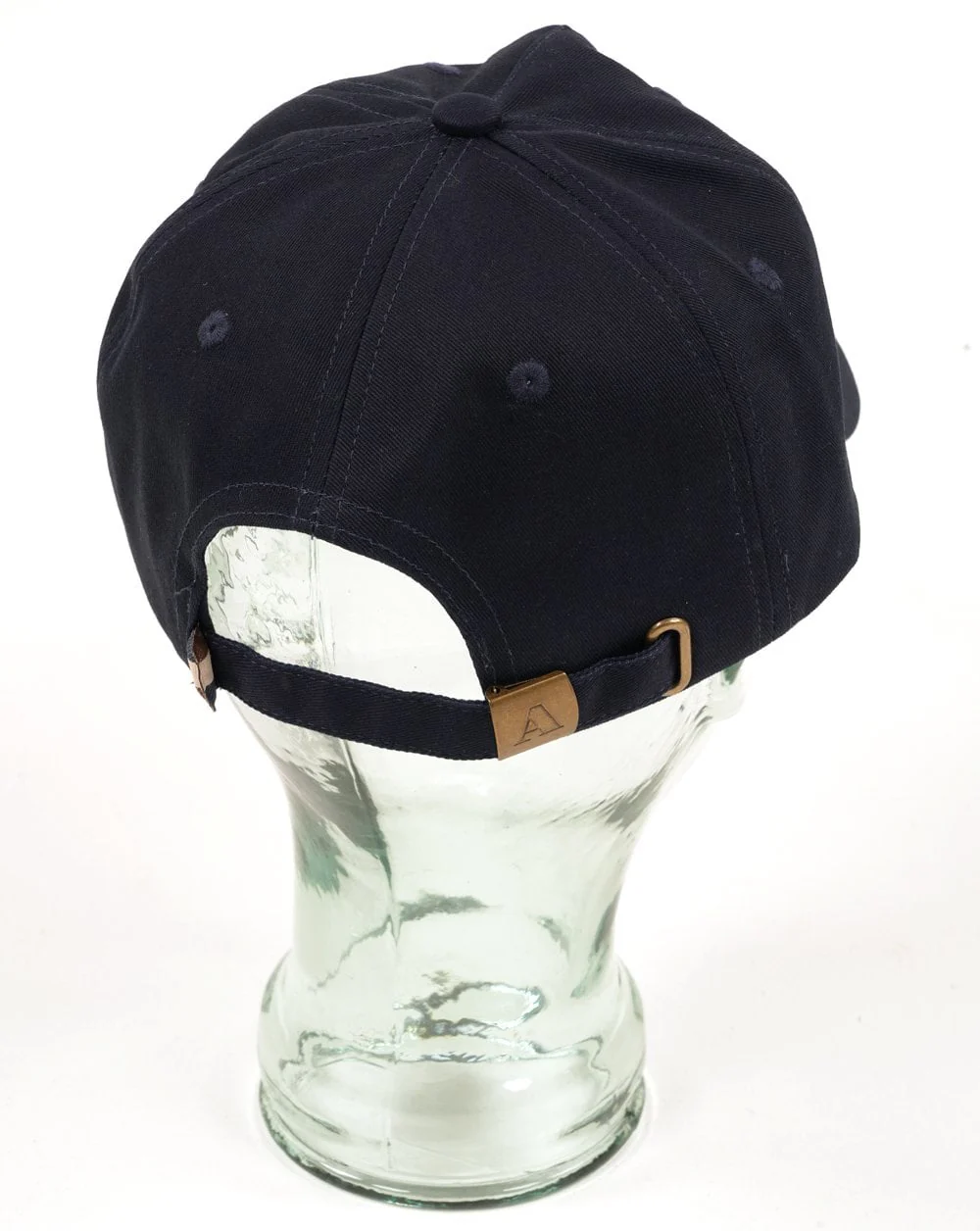 Aquascutum Iconic Logo Baseball Cap Navy - Image 3