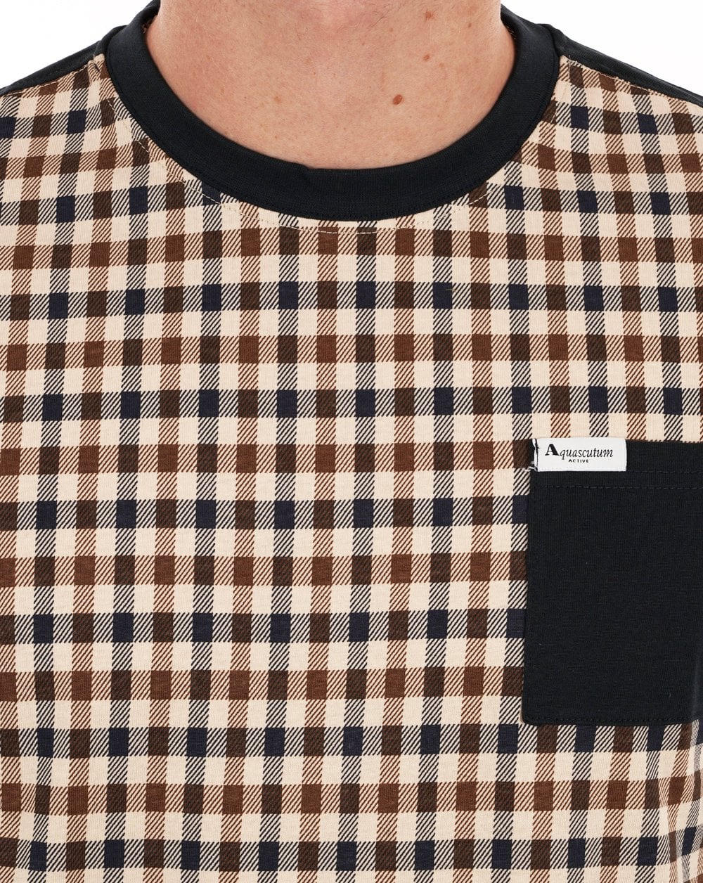 Aquascutum Iconic T-shirt Navy - Image 2