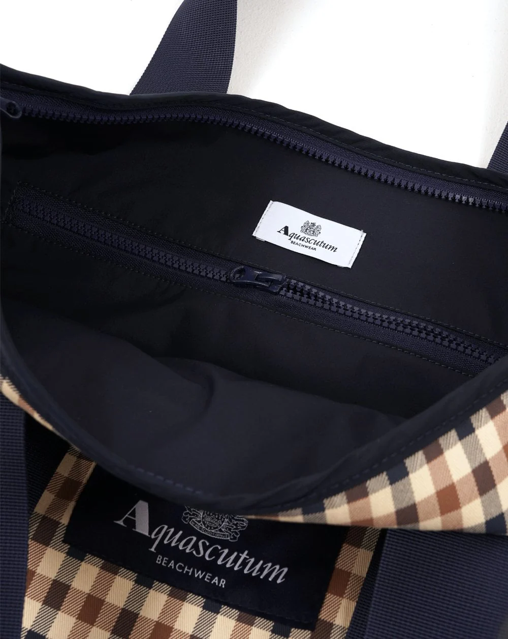 Aquascutum Iconic Tote Bag Club Check - Image 3