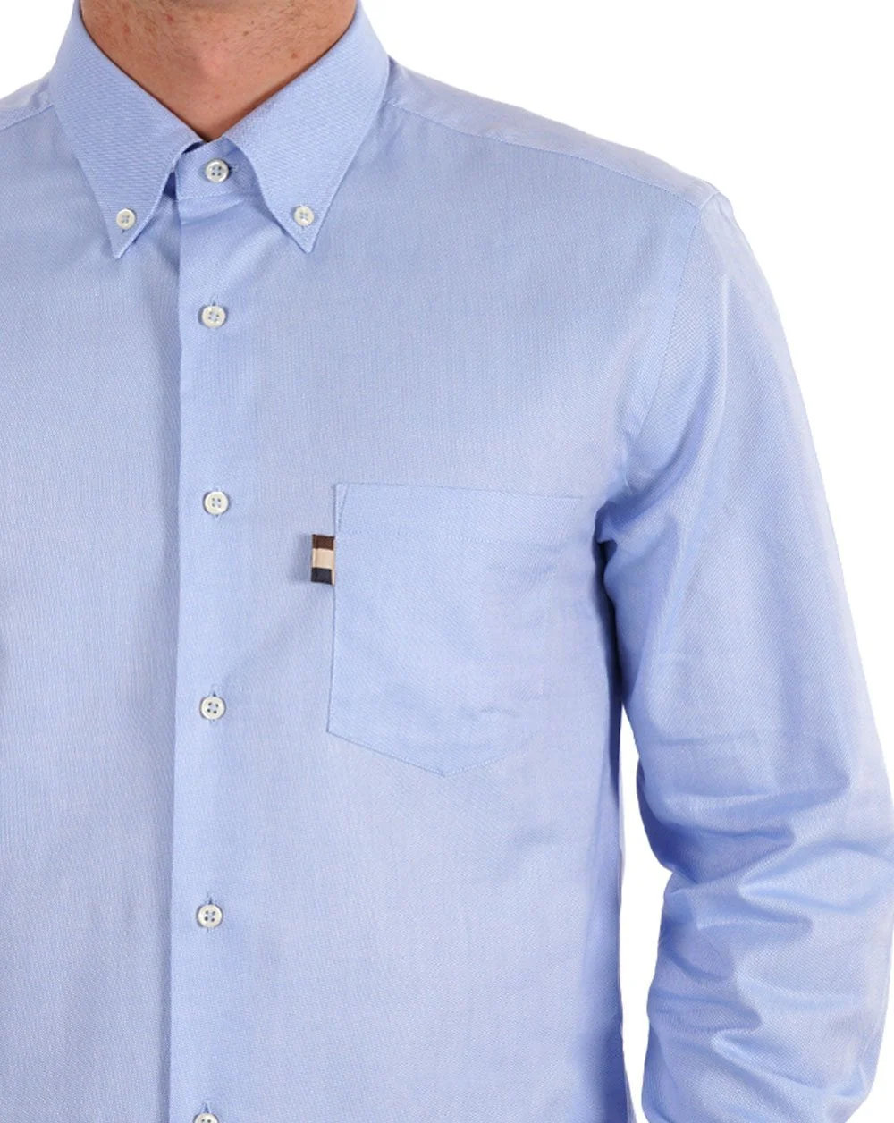 Aquascutum Oxford Shirt Light Blue - Image 2