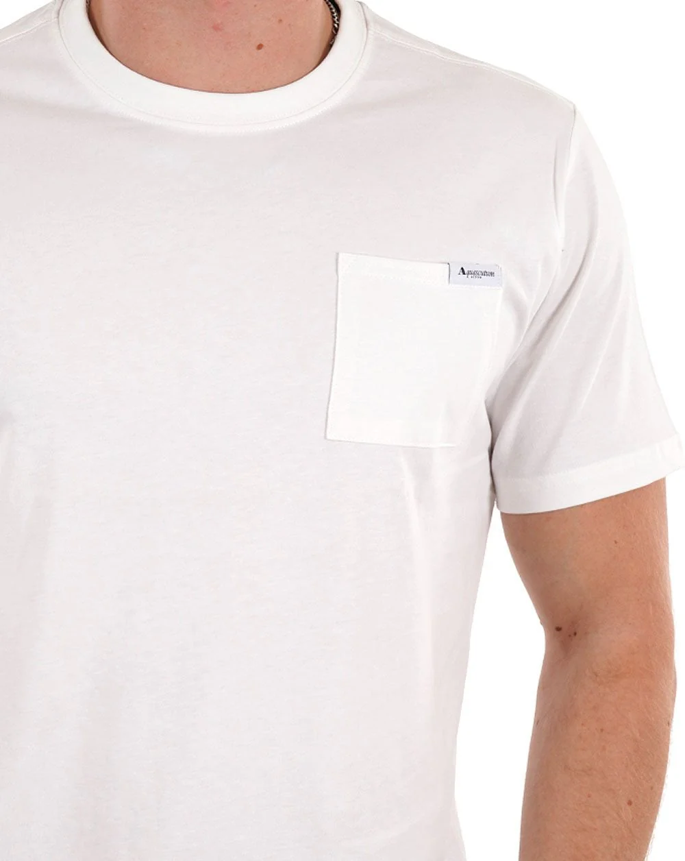 Aquascutum Pocket T-shirt Optical White - Image 2