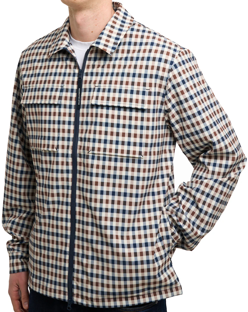 Aquascutum Shell SP Overshirt Club Check - Image 3