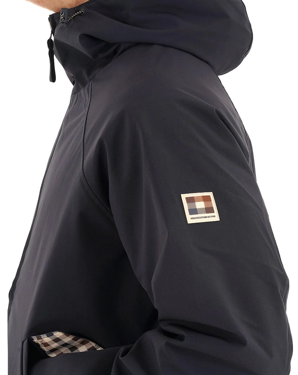 Aquascutum Softshell Mid Jacket Navy - Image 2