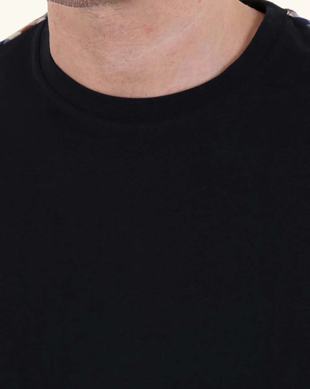 Aquascutum Southport Long Sleeve T Shirt Black - Image 2