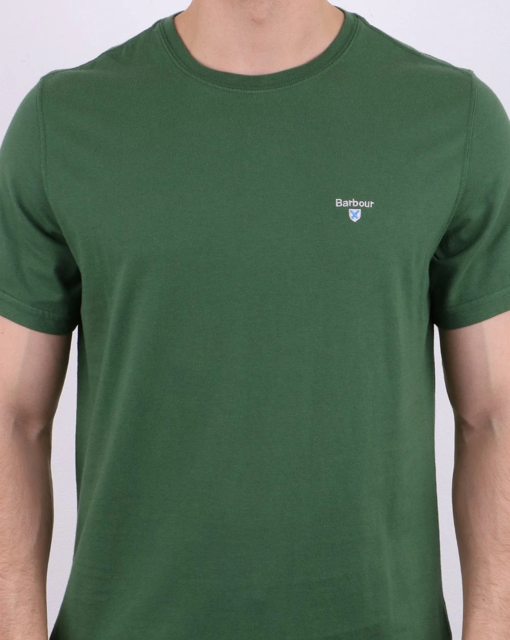 Barbour Aboyne T-shirt Dark Green - Image 4