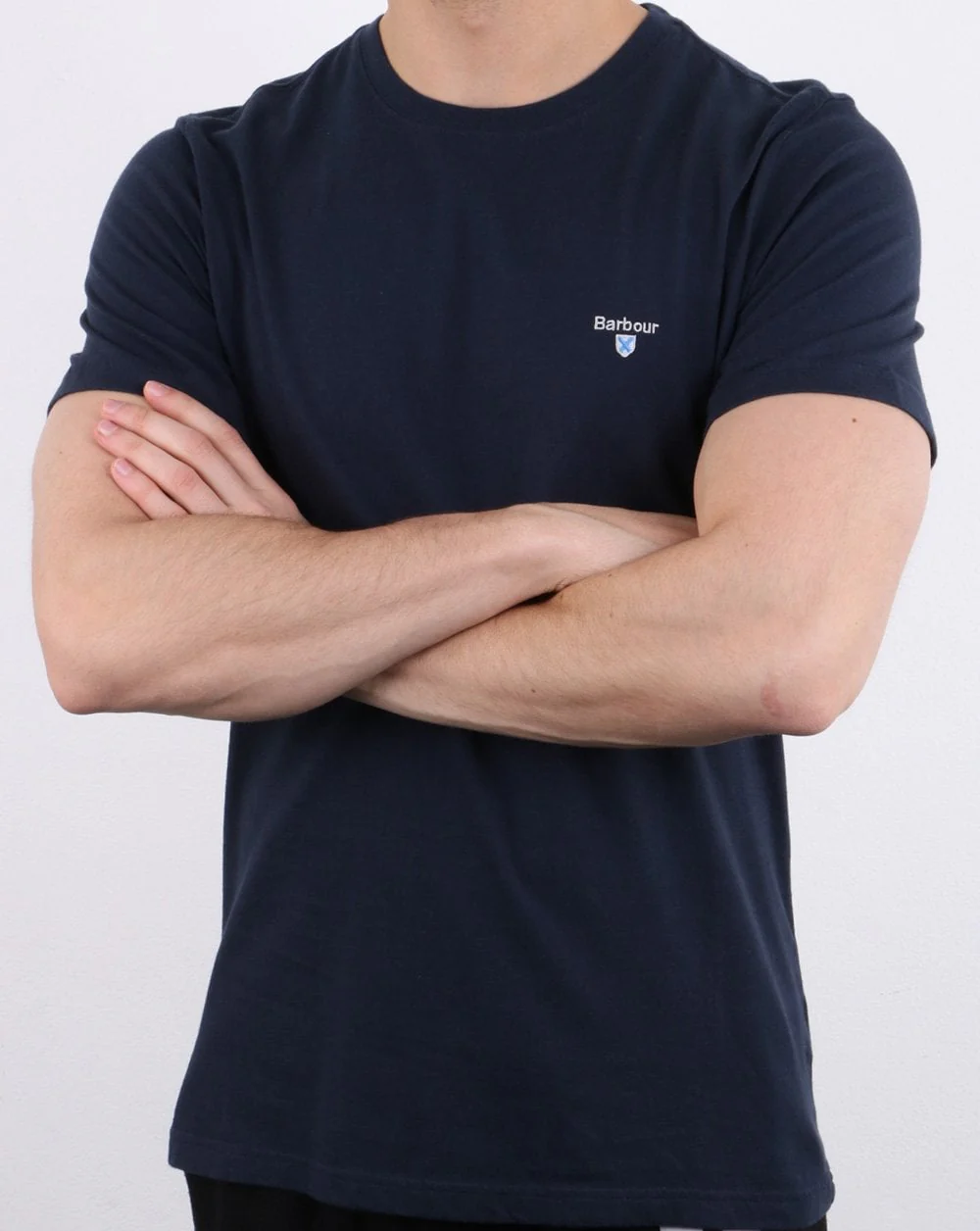 Barbour Aboyne T-shirt Navy - Image 3