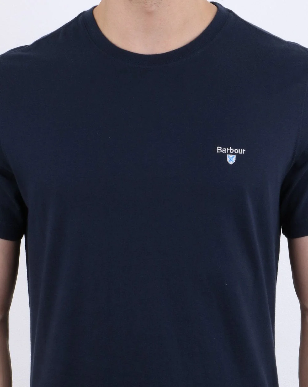 Barbour Aboyne T-shirt Navy - Image 4
