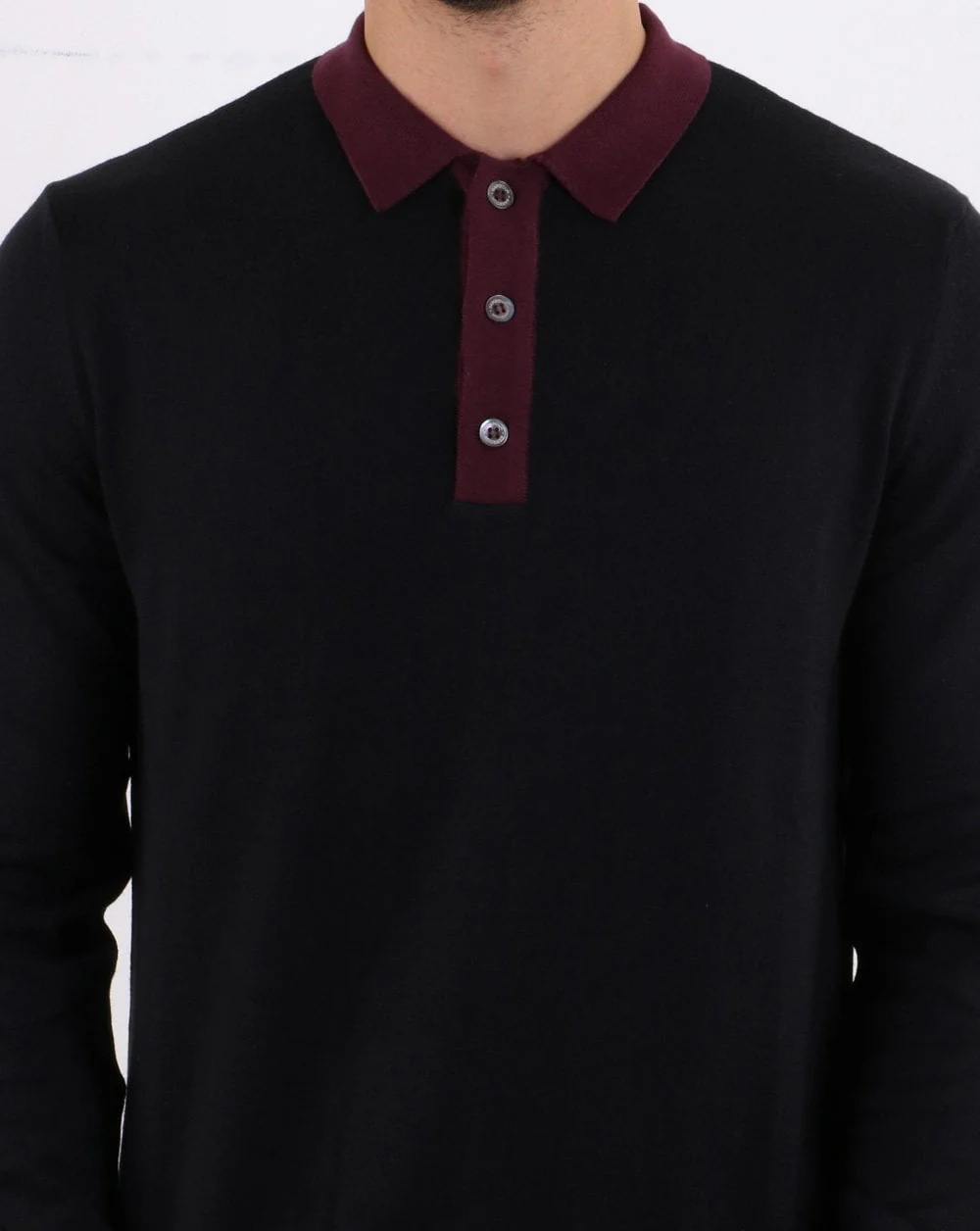 Barbour Alness Polo Shirt Black - Image 4