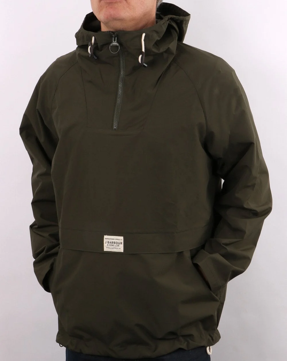 Barbour Alnot Casual Jacket Olive - Image 3