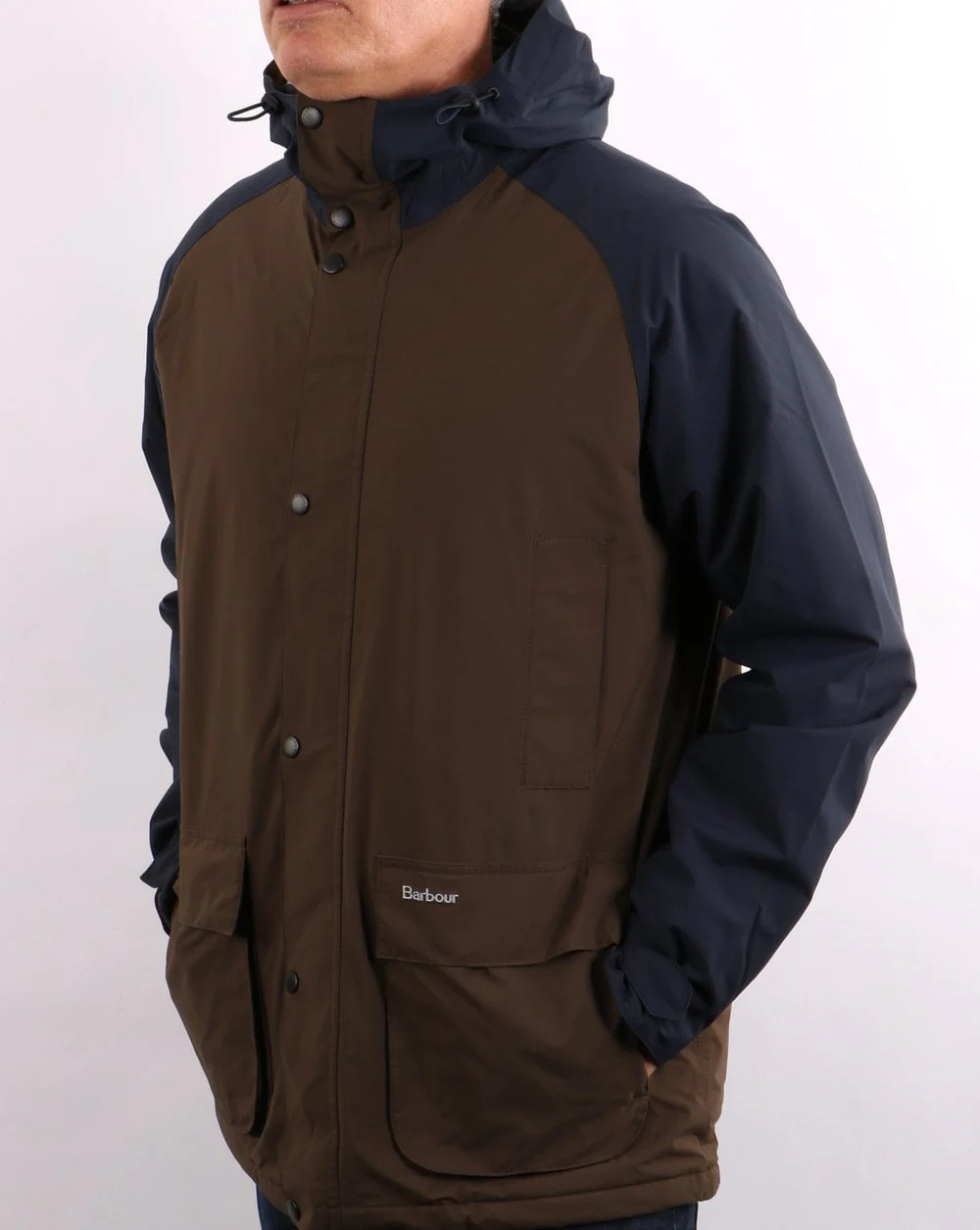 Barbour Ambleton Jacket Navy - Image 2