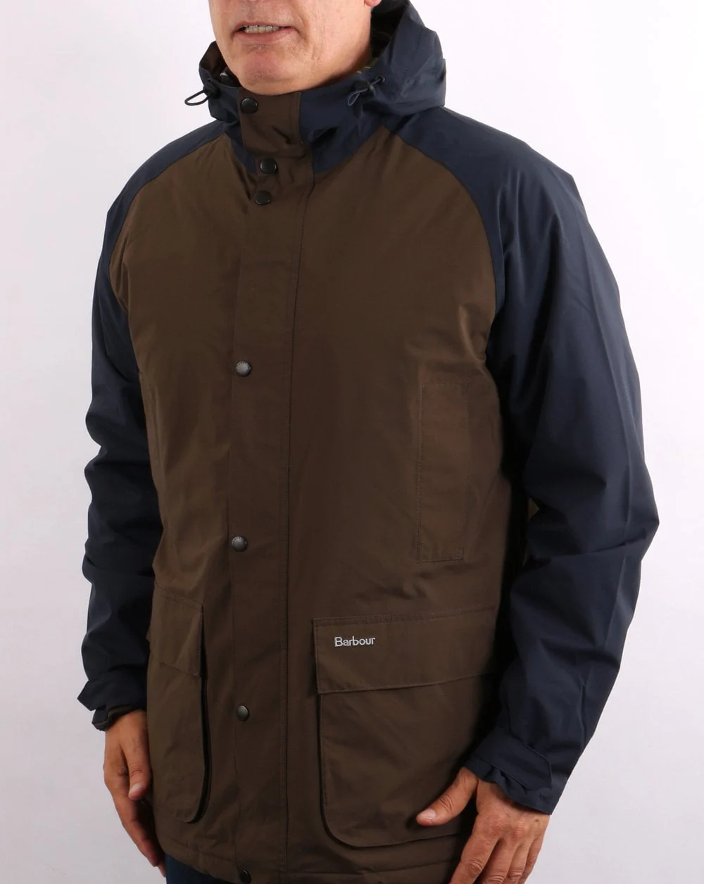 Barbour Ambleton Jacket Navy - Image 4