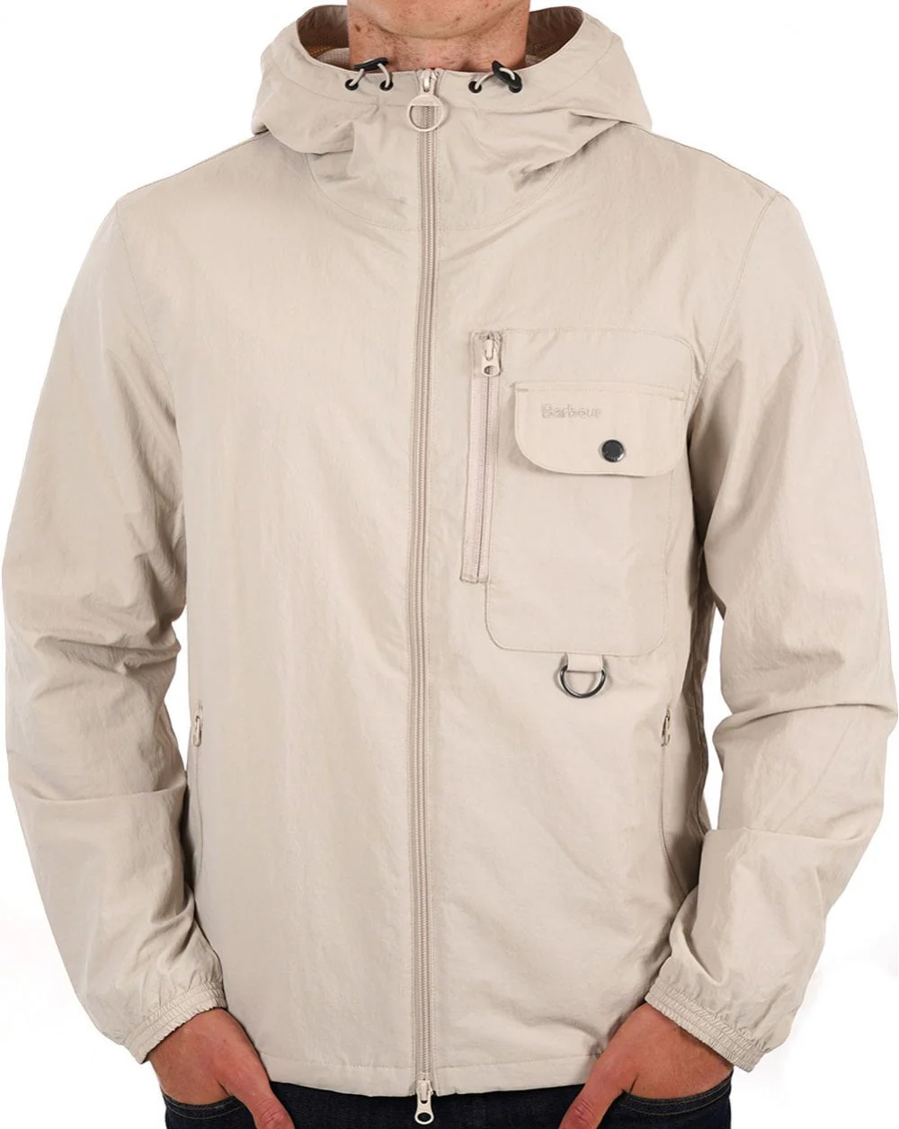 Barbour Angler Showerproof Jacket Mist