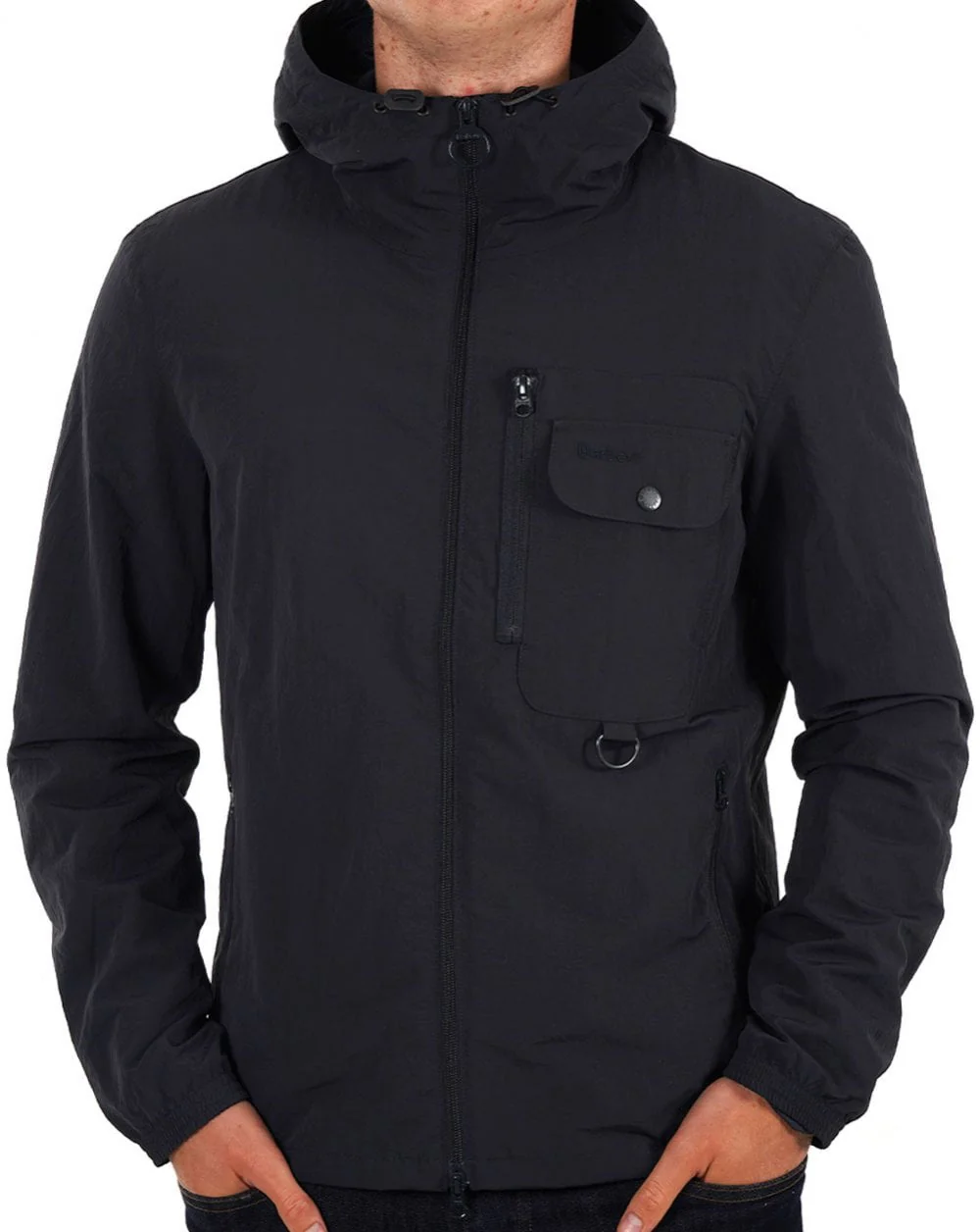 Barbour Angler Showerproof Jacket Navy