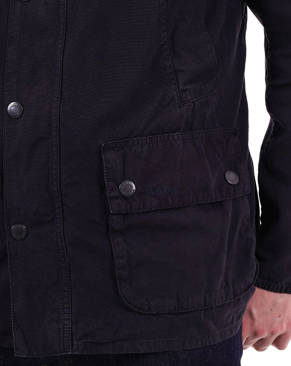 Barbour Ashby Casual Jacket Navy - Image 2
