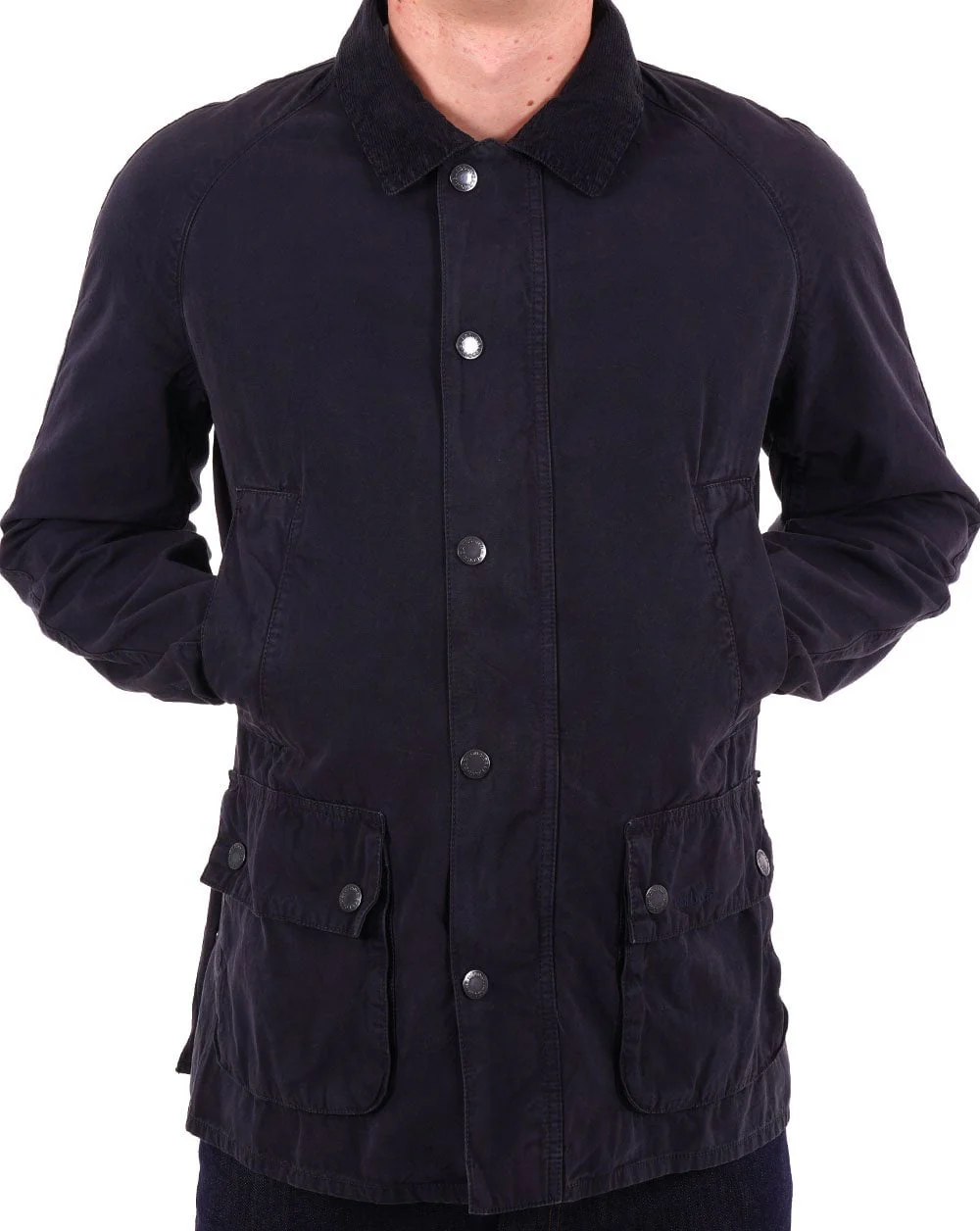 Barbour Ashby Casual Jacket Navy - Image 3