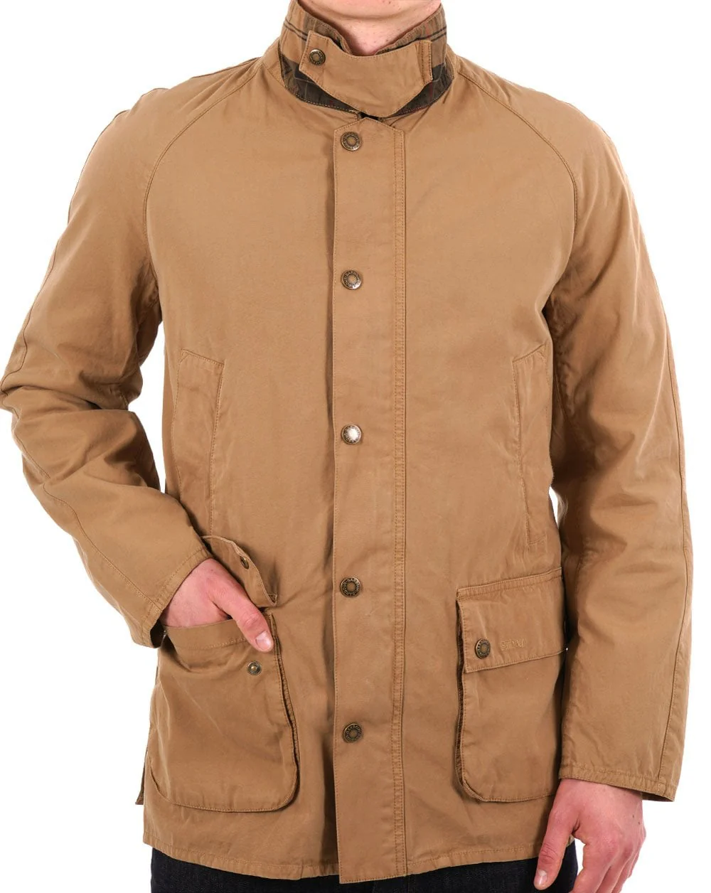 Barbour Ashby Casual Jacket Stone