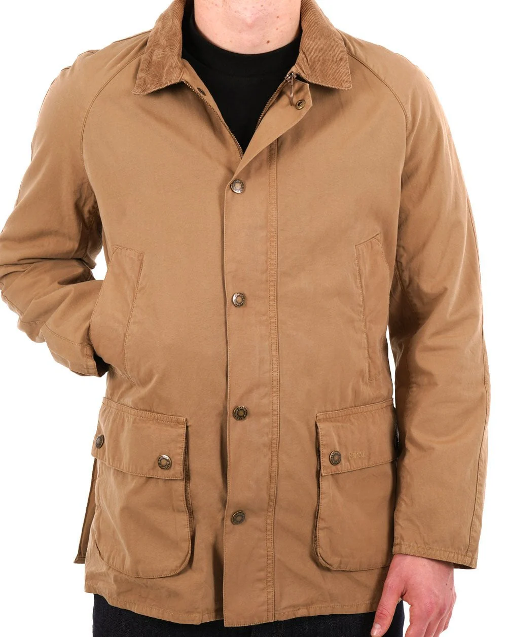 Barbour Ashby Casual Jacket Stone - Image 4