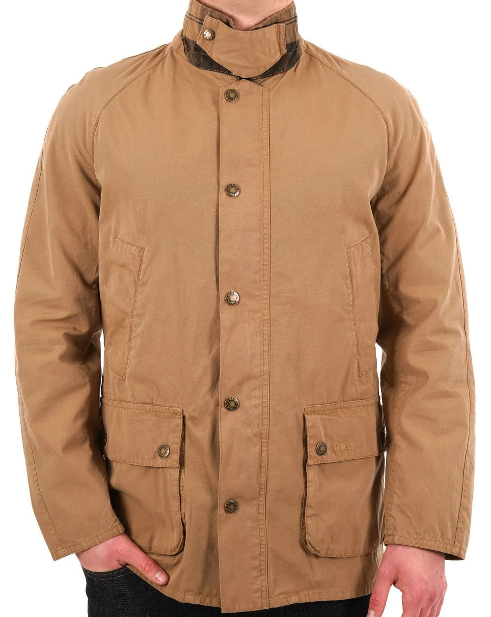 Barbour Ashby Casual Jacket Stone - Image 5