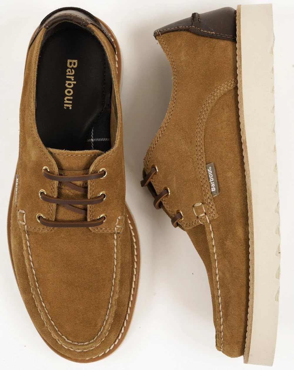 Barbour Aydon Shoes Toffee - Image 4