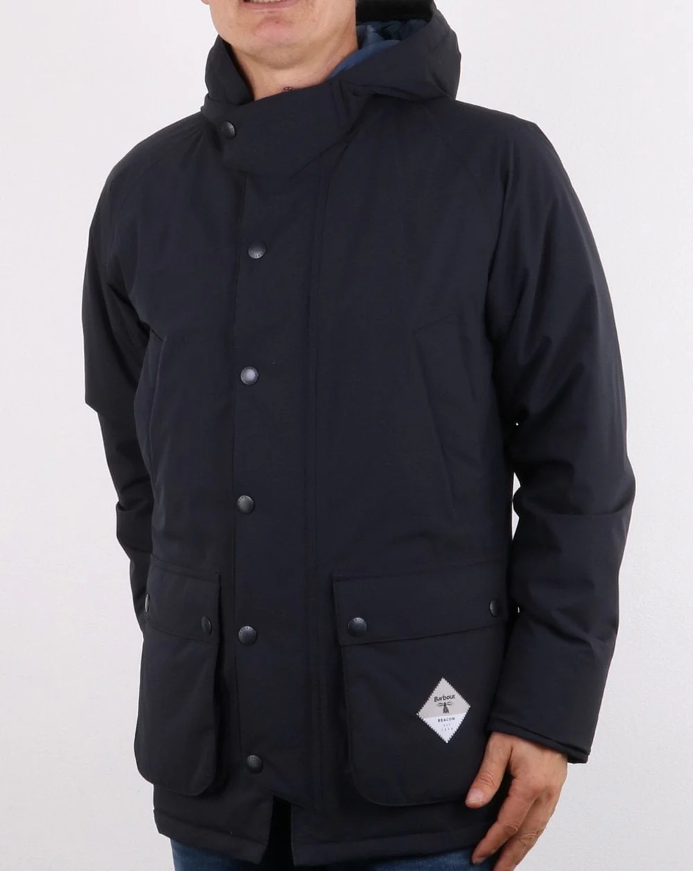 Barbour Beacon Fell Jacket Navy - Image 2