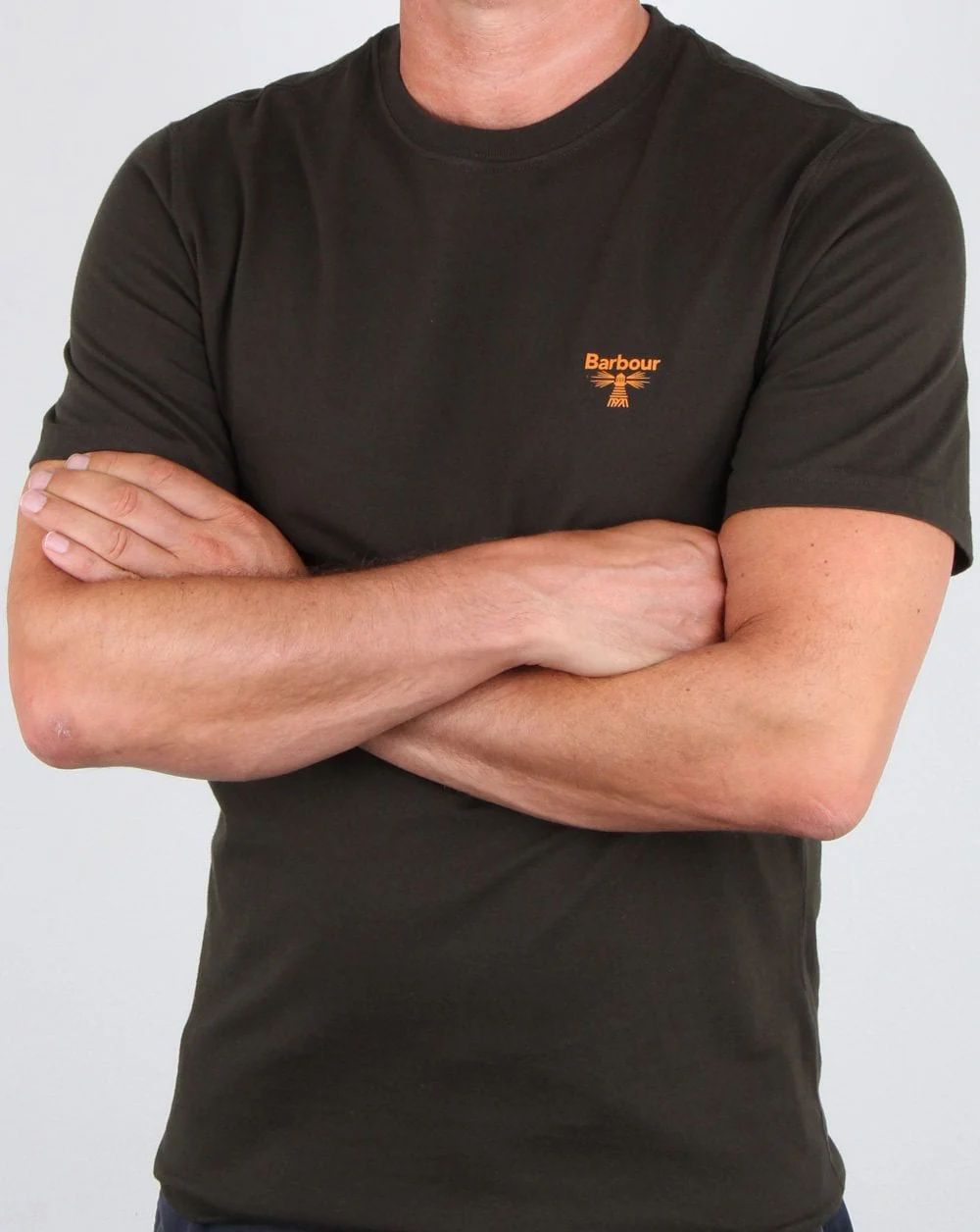 Barbour Beacon T-shirt Forest Green - Image 3
