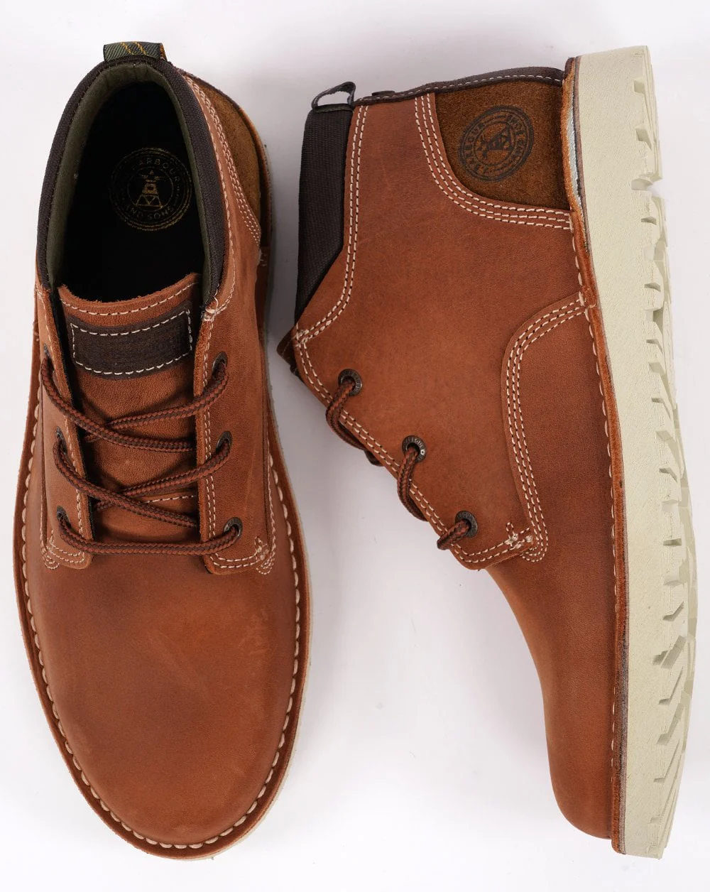 Barbour Bedrock Derby Boot Timber Tan - Image 3
