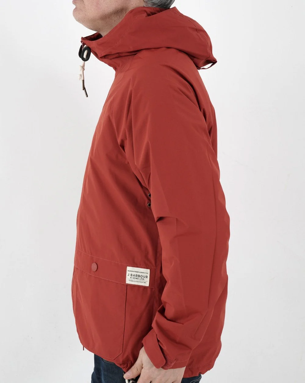 Barbour Begral Showerproof Jacket Burnt Red - Image 2