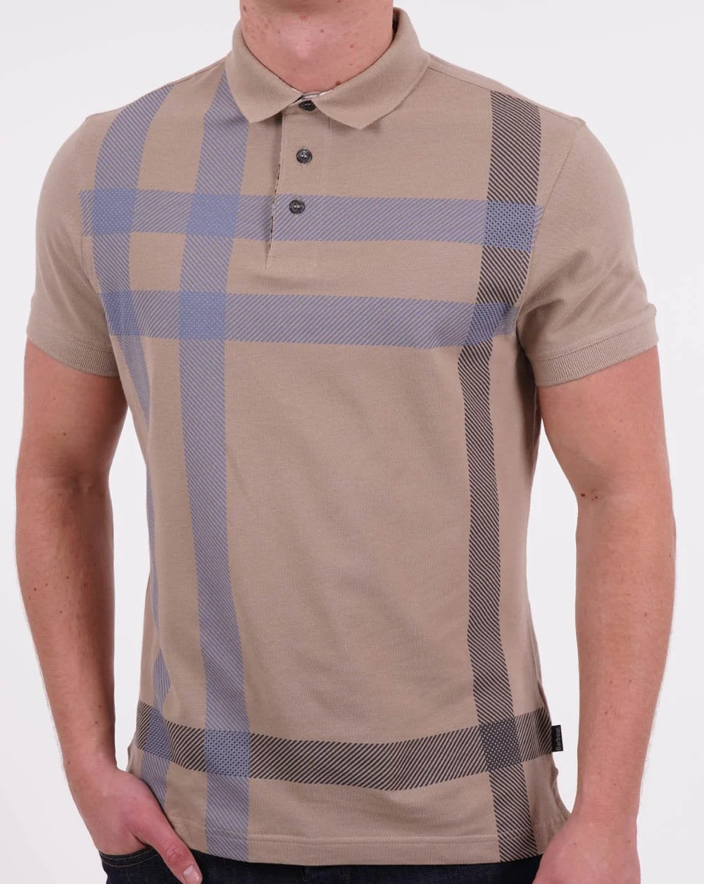 Barbour Blaine Polo Washed Stone