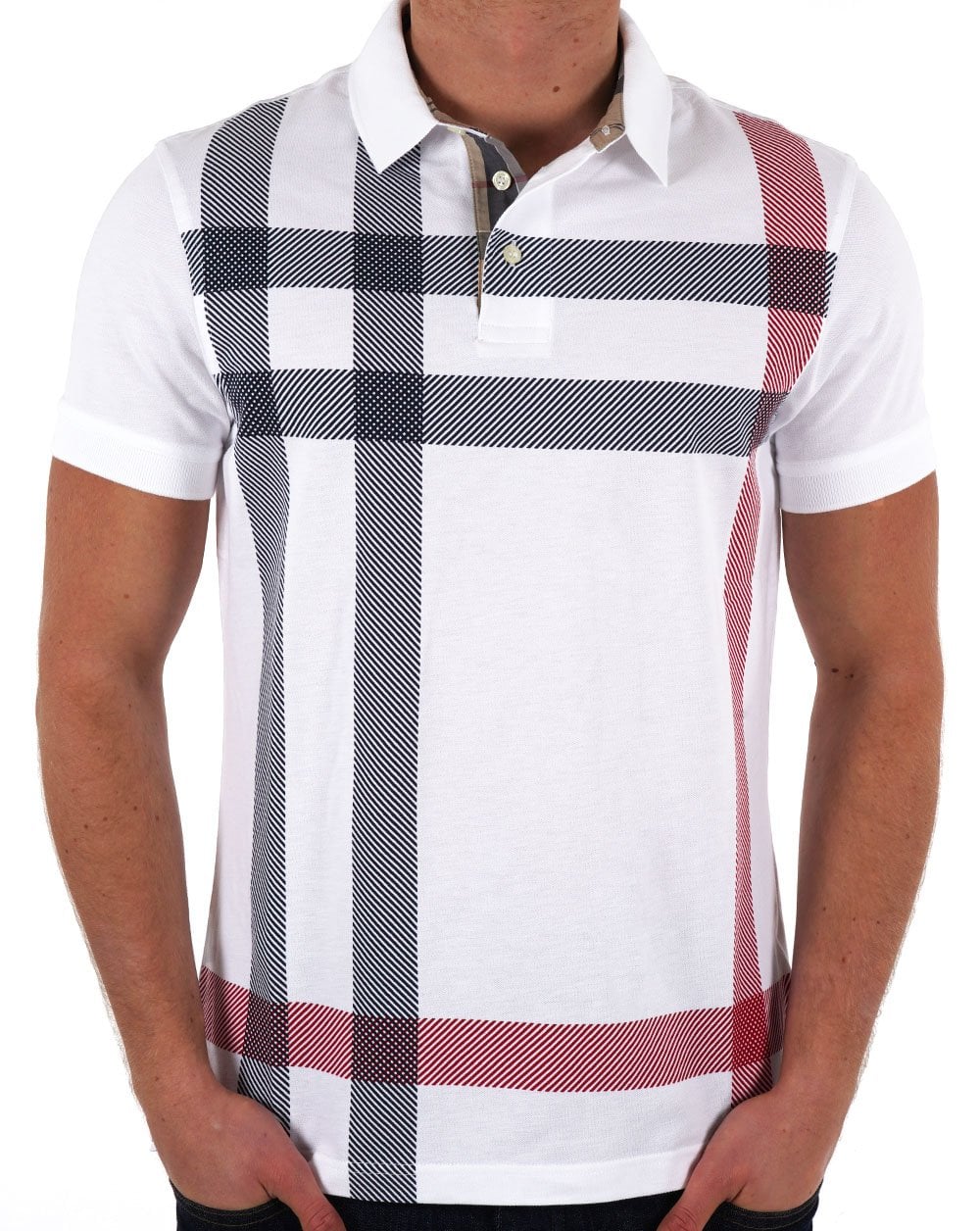 Barbour Blaine Polo White - Image 3