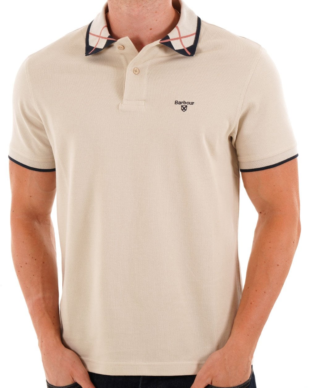 Barbour Brodie Polo Shirt Mist - Image 3
