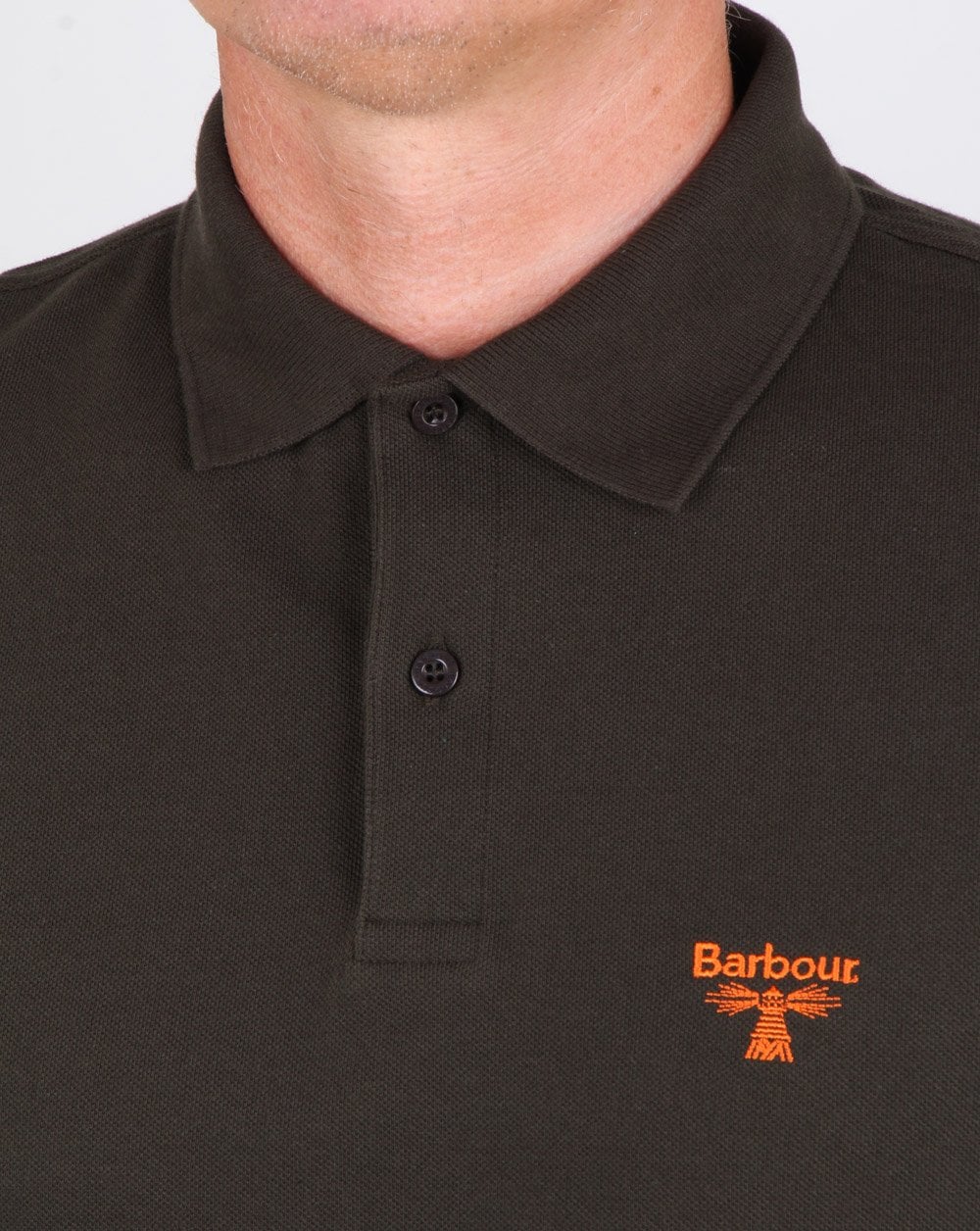 Barbour Business Beacon Polo Shirt Forest Green - Image 2