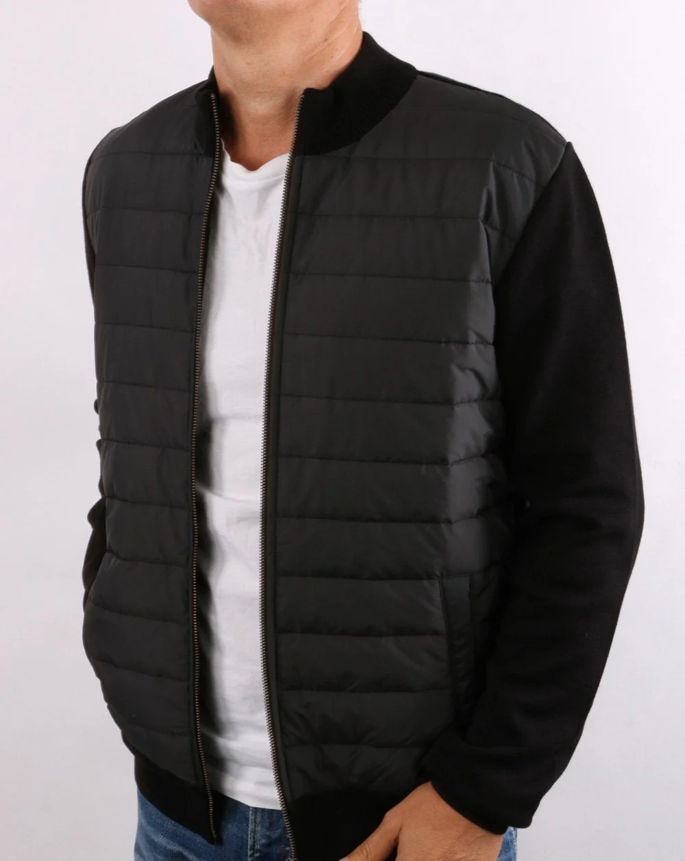Barbour Cam Baffle Zip Thru Black - Image 5