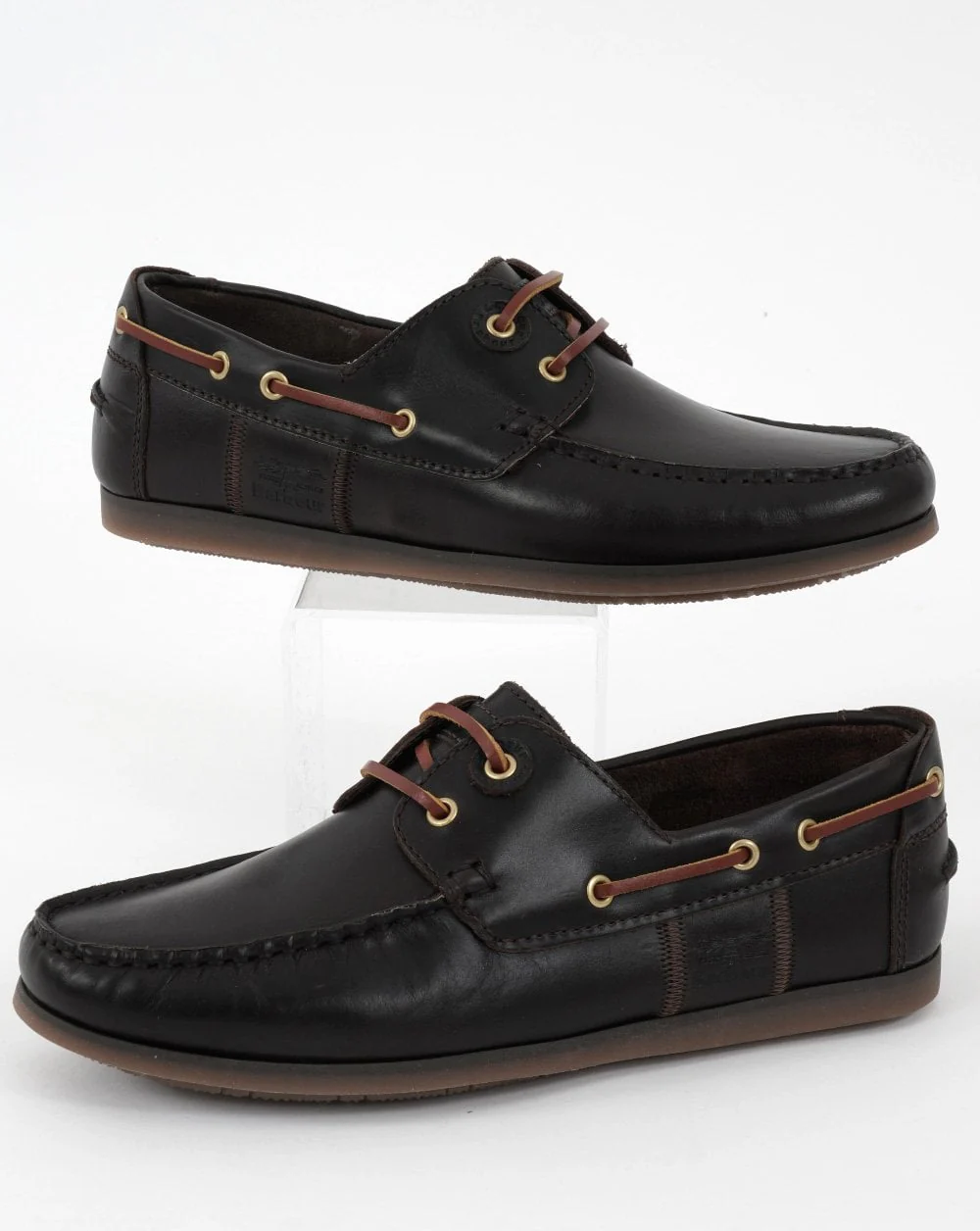 Barbour Capstan Boat Shoe Dark Brown