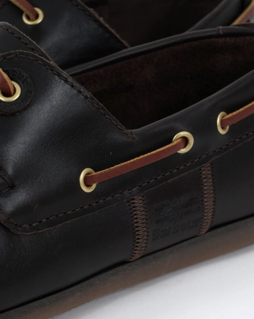 Barbour Capstan Boat Shoe Dark Brown - Image 4